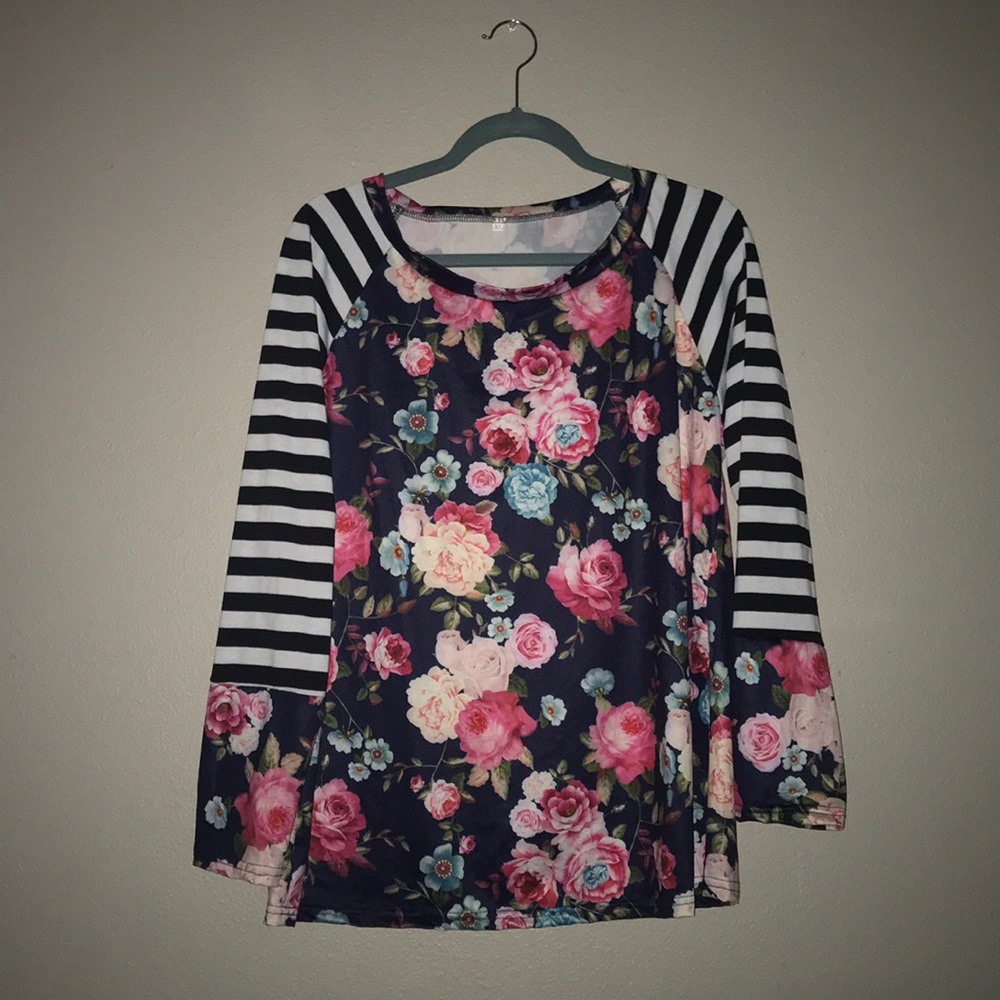 Mixed Print Top